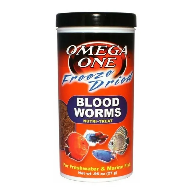 Blood Worms 27gr Gusanos Sangre Comida Peces Acuario