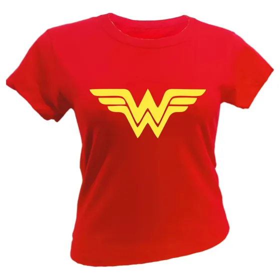 Camiseta  Vermelha Mulher_maravilha 3