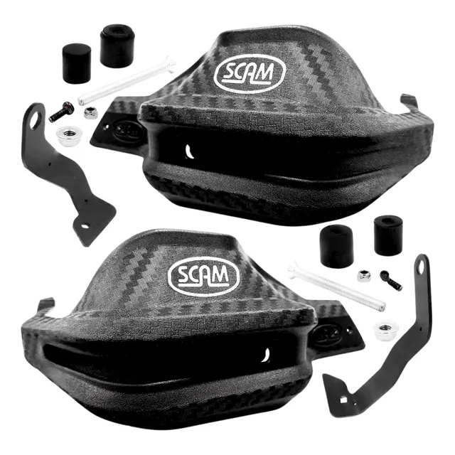 Protetor De Mão Punho Yamaha Xmax250 2021+ 2022 2023 Scam