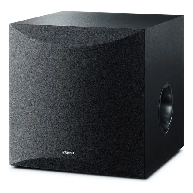 Subwoofer Amplificado Yamaha Audio 10 De 100 W, Negro (ns-sw