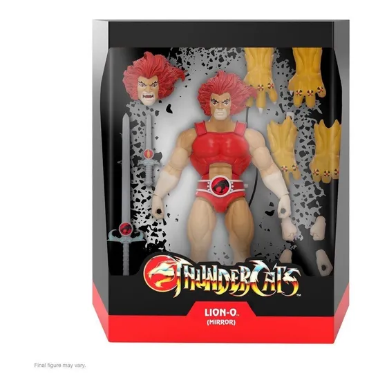 Lion-o Rojo (mirror) Thundercats Ultimates  Super 7 Wave 5