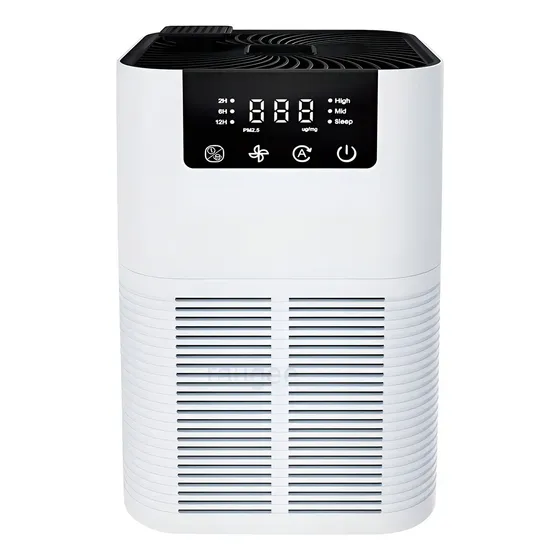 Purificador de Ar GADSTORE Branco Portátil com Filtro HEPA Aromaterapia