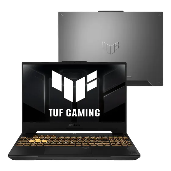 Notebook ASUS TUF Gaming F15 Intel Core i7 13620H RTX4060 16GB RAM 512GB SSD Windows 11 Home Tela 165Hz Nivel IPS 15,6" FHD Mecha Gray - FX507VV-HQ333W