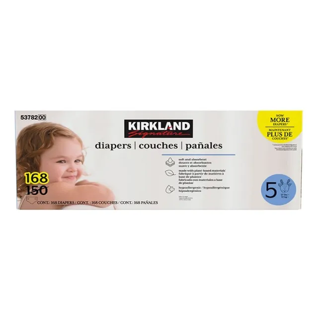 Caja De Pañal Kirkland Signature Etapa 5 Unisex