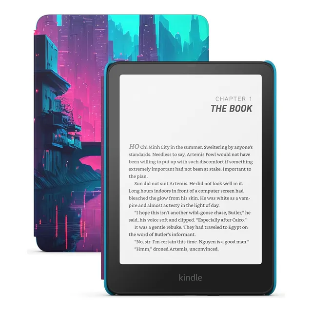 Amazon Kindle Paperwhite 12va Gen 16gb Pantalla De 7" E-reader Funda Kids Cibercity