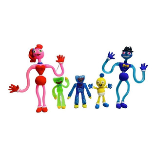 Set Figuras Poppy Play Time Mommy Daddy Baby Long Legs Huggy Set Figuras Poppy Play Time Mommy Daddy Baby Long Legs Huggy
