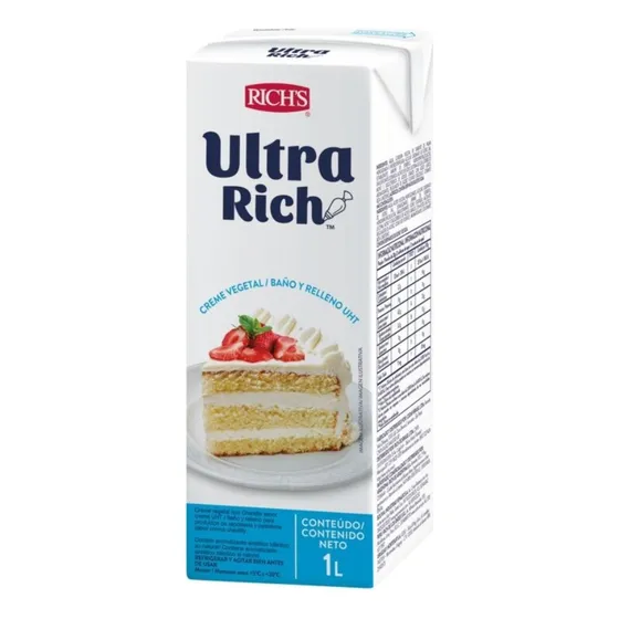 Crema Chantilly Ultra Richs  X 1 Lt