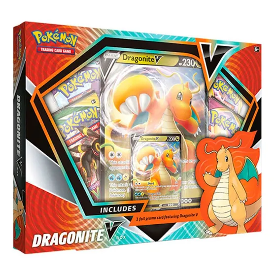 Pokémon Box Cartas Coleção Batalha Tcg Drogonite - Copag