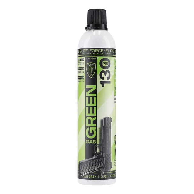 Green Gas 130 Psi 600 Ml Gas Airsoft Elite Force