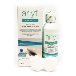 Arlyt Premium 120 Ml Solucion Para Lentes Contacto + Estuche Arlyt Premium 120 Ml Solucion Para Lentes Contacto + Estuche