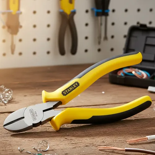 Alicate De Corte Frontal 6 3/4 Stanley Pro 84-270 Amarelo