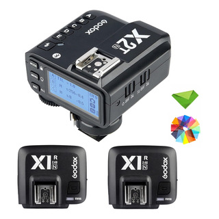 Godox X2t-n Transmisor Ttl Flash Inalámbrico Con 2 Receptore Godox X2t-n Transmisor Ttl Flash Inalámbrico Con 2 Receptore