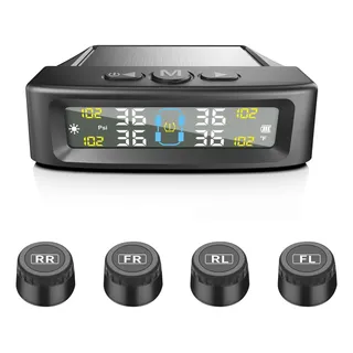 Sistema De Monitoramento De Pressão Dos Pneus Tpms Com Sensores Externos