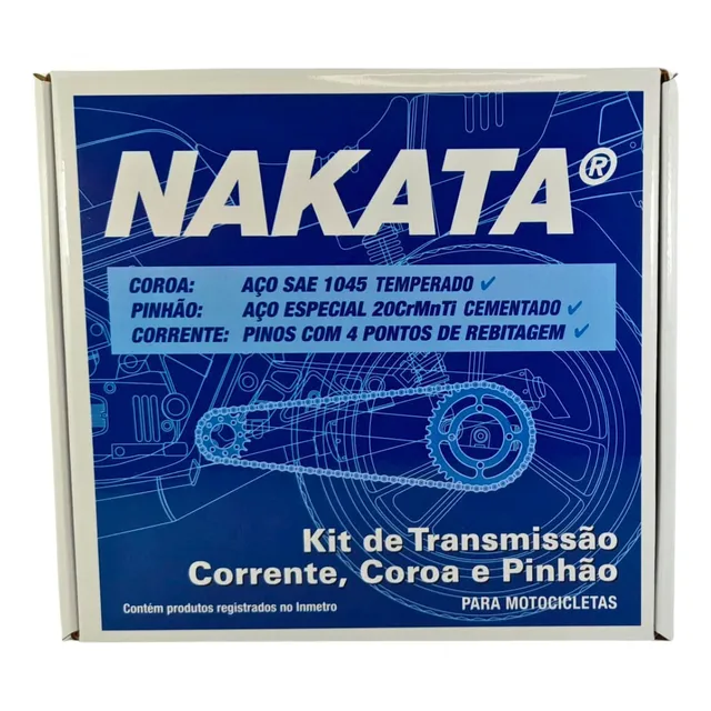 Kit Relação Cg 150 Com Retentor Titan Fan Start Cargo Mix