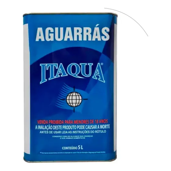 Agua Raz Itaqua Aguarras Diluente 5 Litros