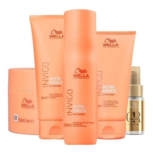 Kit Wella Pro Invigo Enrich - 5 Produtos Kit Wella Pro Invigo Enrich - 5 Produtos