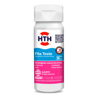 Hth Fita Teste De Alcalinidade E Ph De Piscina 25 Unidades Hth Fita Teste De Alcalinidade E Ph De Piscina 25 Unidades