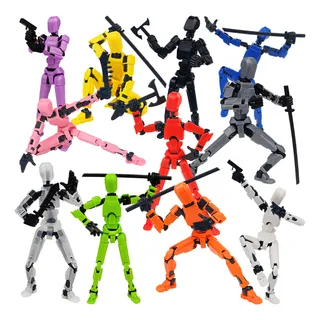 Boneco Multi Articulado 3d Robot Figure PosiçÔes Brinquedos Boneco Multi Articulado 3d Robot Figure PosiçÔes Brinquedos