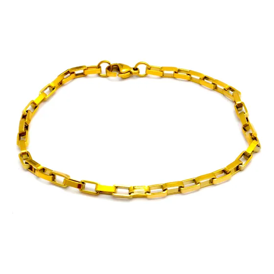 Pulsera Oro 18 Kilates Veneciana 17cm X 2mm Finita Femenina 