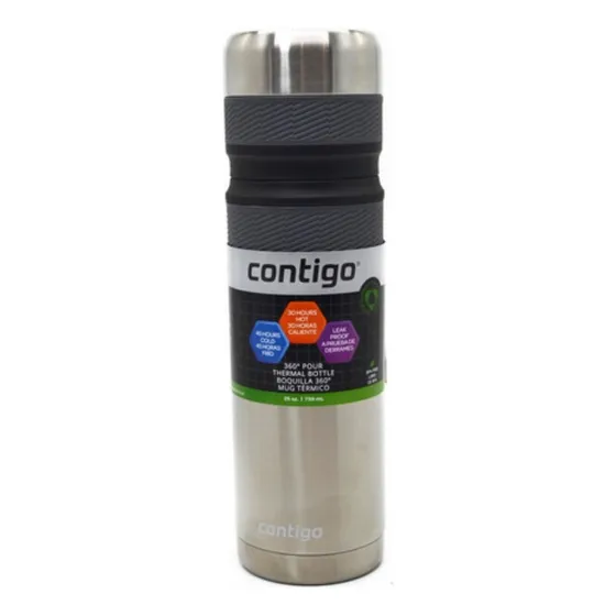 Termo Acero Inoxidable Thermalock Contigo 739 Ml Frio Calor