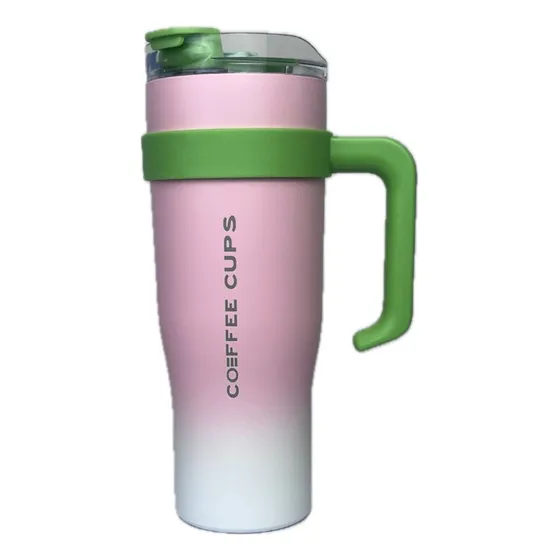 Termo/ Vaso De Acero Inoxidable De 2 L  Con Popote