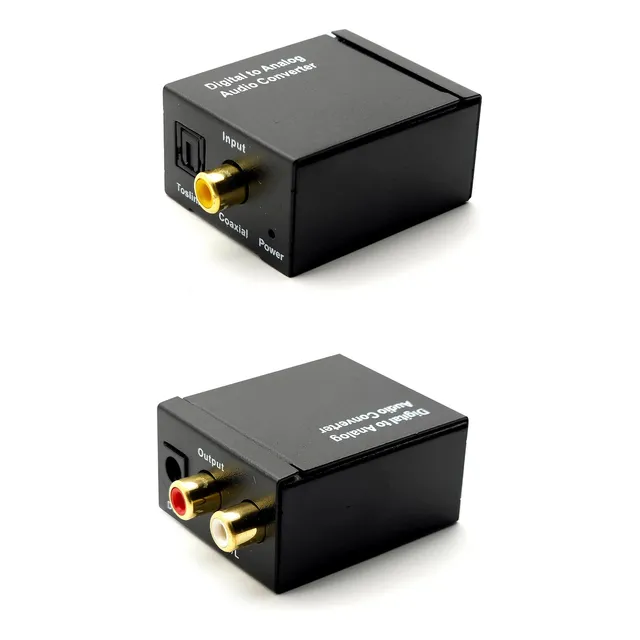 Convertidor Audio Digital A Analogico Coaxial Rca Smart Tv