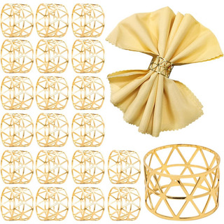 24 Anillos Servilleteros De Metal,bodas Decoración Cenas 24 Anillos Servilleteros De Metal,bodas Decoración Cenas