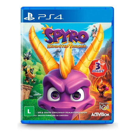 Spyro Reignited Trilogy Standard Edition Ps4 Físico Spyro Reignited Trilogy Standard Edition Ps4 Físico