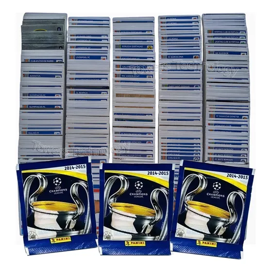150 Láminas Sin Repetir Champions League 2014 / 2015  Panini