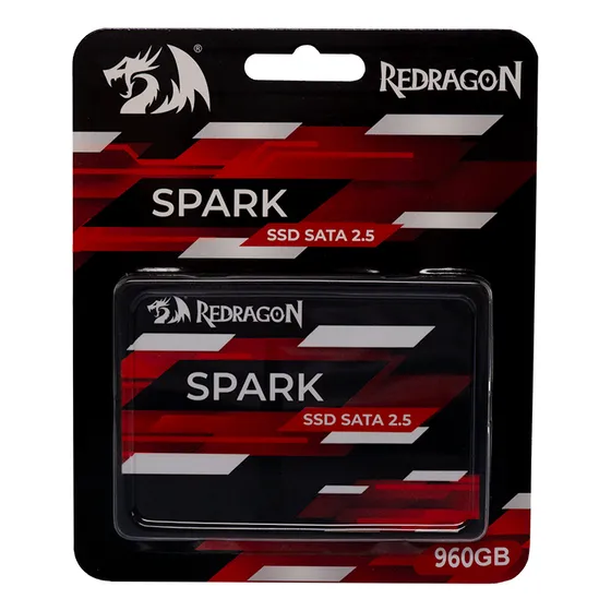 Ssd Sata 6gb/s 2.5 Redragon Spark 960gb 550mb/s-r 480mb/s-w
