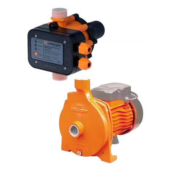 Kit Bomba Centrífuga 1hp + Presurizador Automático Press