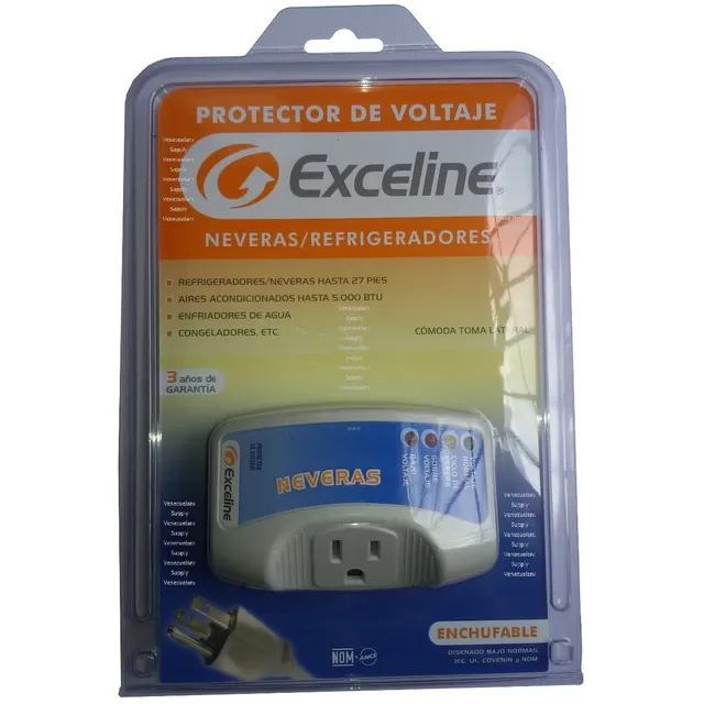 Protector De Voltaje Exceline 120v Neveras Y Refrigeradores