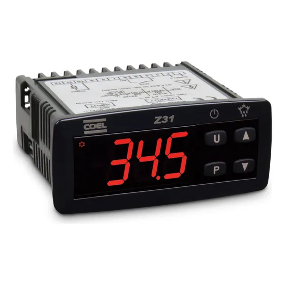 Controlador Refrigeração C/ Degelo Coel Z31-hr--pc01 = Tlz10