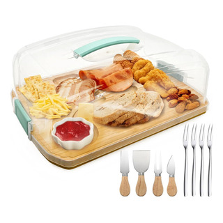 Tablas De Charcutería Con Tapa, Juego De Regalo De Tabla De Tablas De Charcutería Con Tapa, Juego De Regalo De Tabla De