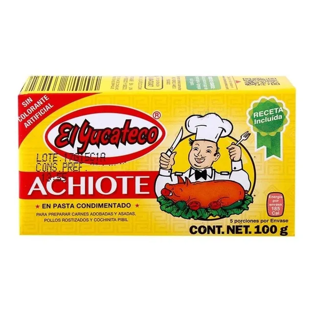 Achiote En Pasta Condimentado El Yucatec - G A $109