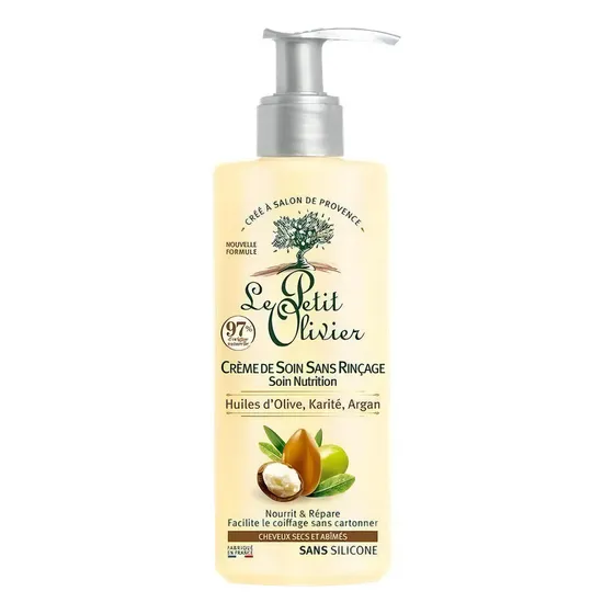 Crema Para Peinar Cabello Dañado 200ml Le Petit Olivier