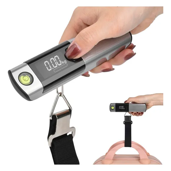 Pesa Digital Lcd De Mano Maleta Equipaje Balanza Portátil