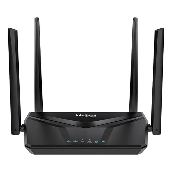 Roteador Intelbras Wifi Dual Band W5-1200gs Cor Preto