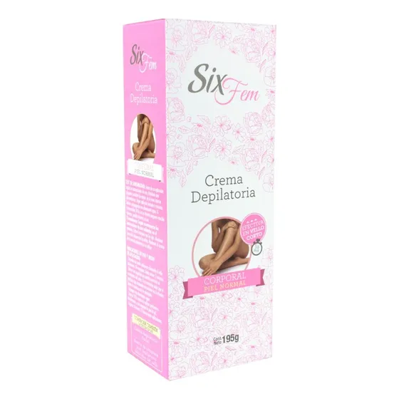 Crema Depilatoria Six Corporal 195 Gr