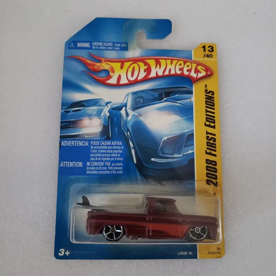 Carrito Hotwheels Custom 62 Chevy 2008 First Editions