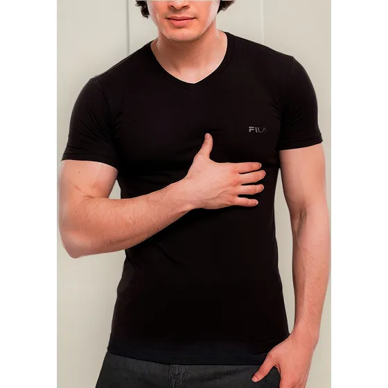 Polos  Manga Corta  Fila Cuello V  