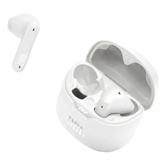 Audífonos Inalámbricos Jbl Tune Flex Bluetooth, Blanco. Color Blanco Luz Blanco | Cuotas sin interés