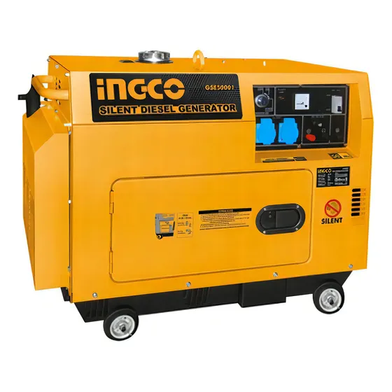 Generador portátil Ingco GSE50001 con tecnología AVR