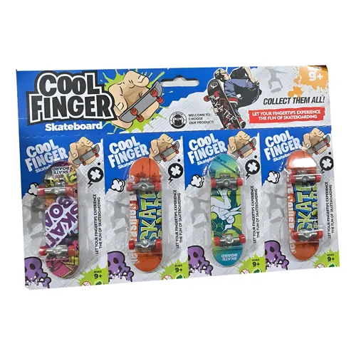 Finger Skateboard O Monopatín De Dedos De Arce – Juguete Portátil Con Rodamientos Suaves Y Superficie Antideslizante – Para Niños Y Niñas