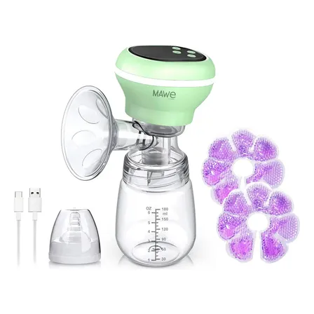 Extractor De Leche Eléctrico Mawe By Gadnic RH-289 150 ml 9 Niveles Pantalla LED Batería Recargable 1200mAh