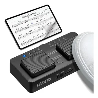 Pedal Inalámbrico Para Pasar Páginas, Recargable, Portátil. Pedal Inalámbrico Para Pasar Páginas, Recargable, Portátil.