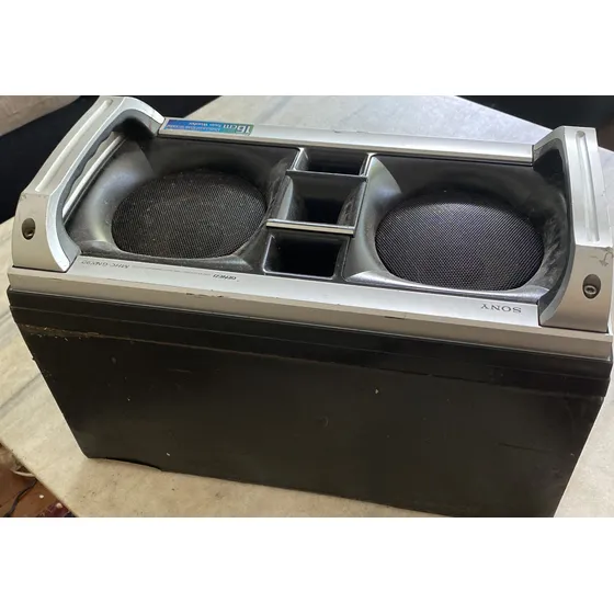 Caixa De Som Sony Twin Woofer Genezi Mhc-gmx90 Tweeter Usada