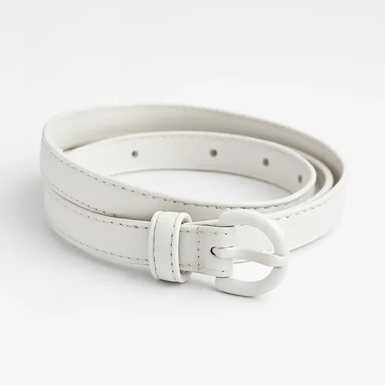 Cinto Feminino Casual Elegante Moda Fino Social Cintura Alta