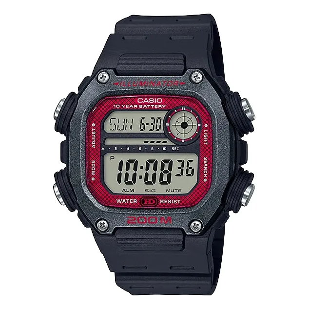 Reloj Casio Dw-291 Hombre Bateria 10 Años Bueno Para Agua