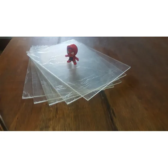 Acrilico Cristal Placas 10 Cm X 15 Cm X 3 Mm